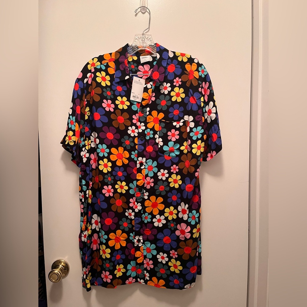 Sonoma Colorful Floral Women’s Shirt